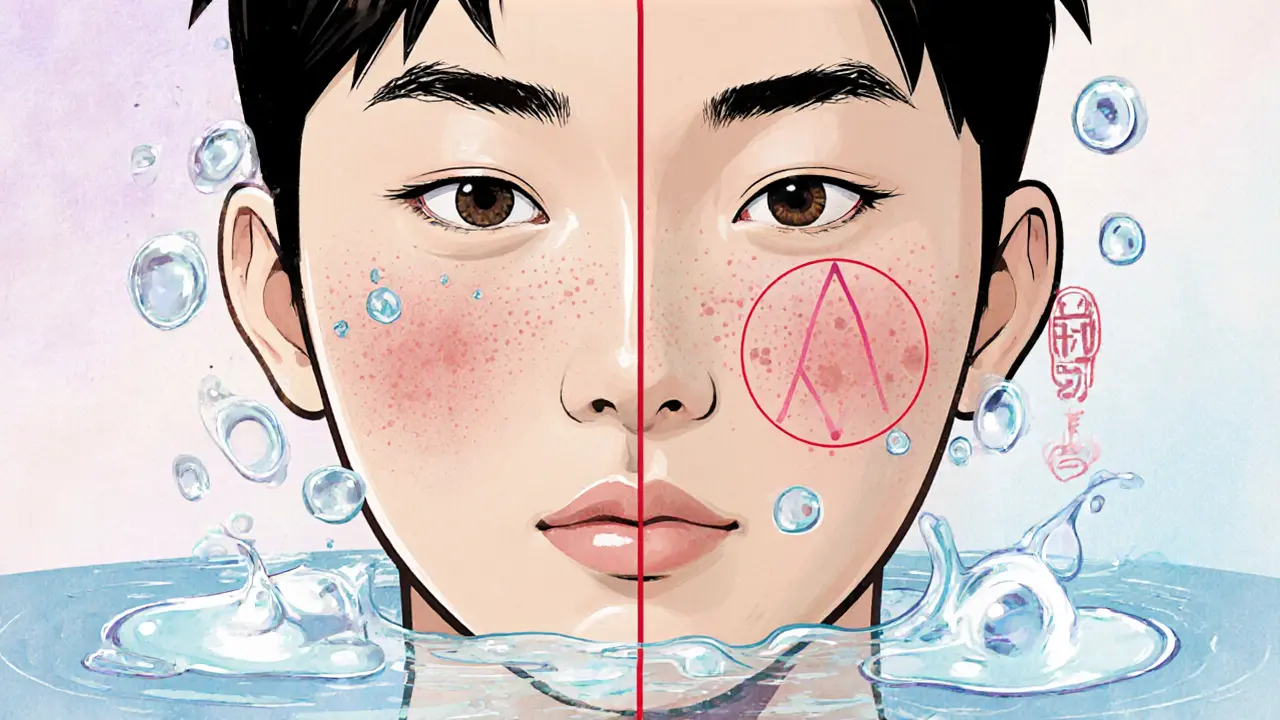 Как увлажнять кожу лица с акне: лучшие некомедогенные средства и правила ухода