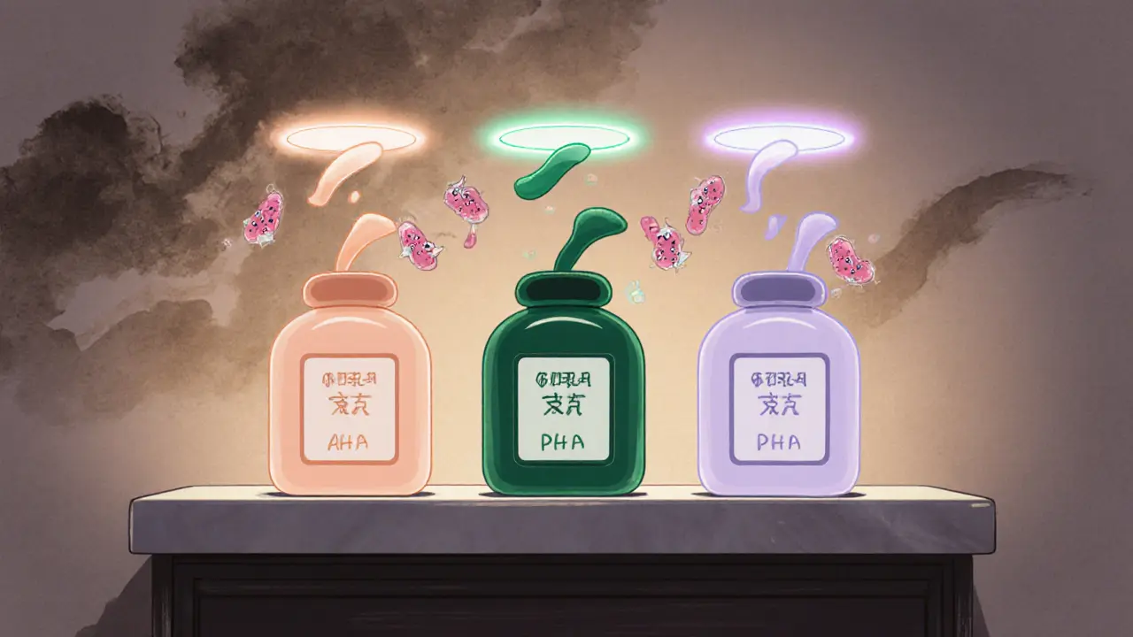 AHA, BHA, PHA кислоты: как выбрать свою кислоту для пилинга