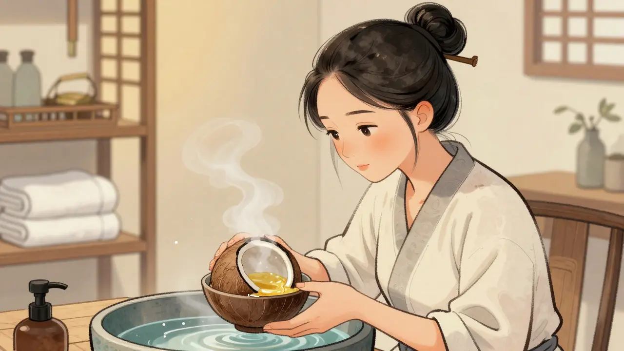 Как использовать масла для волос: предмывочные и финишные техники