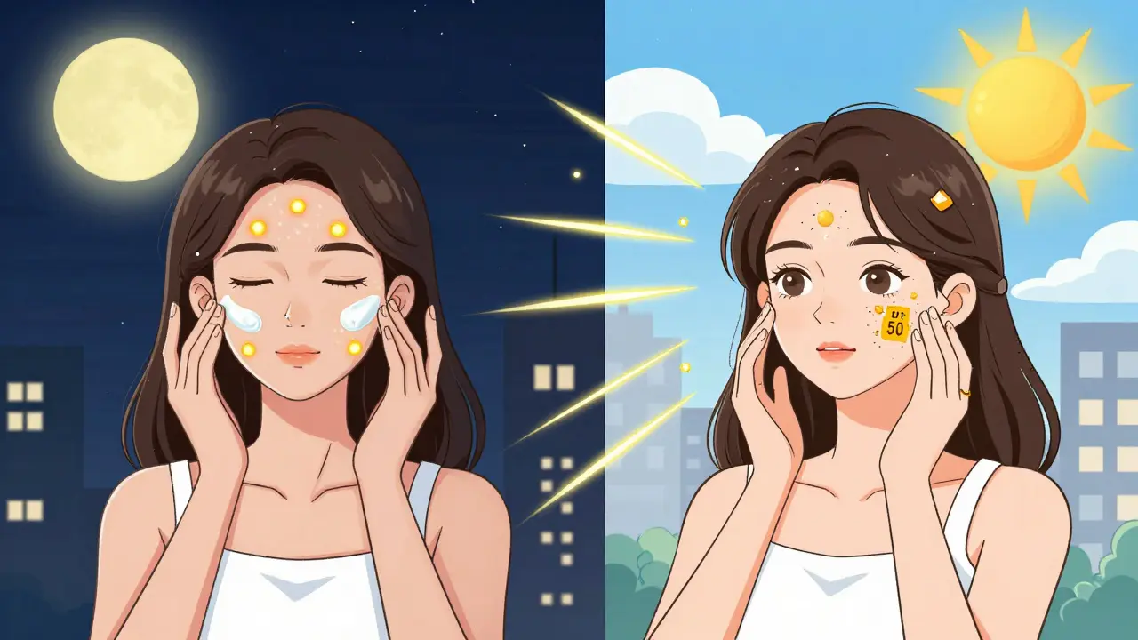 Как правильно сочетать SPF и ретиноиды для защиты кожи от фотостарения