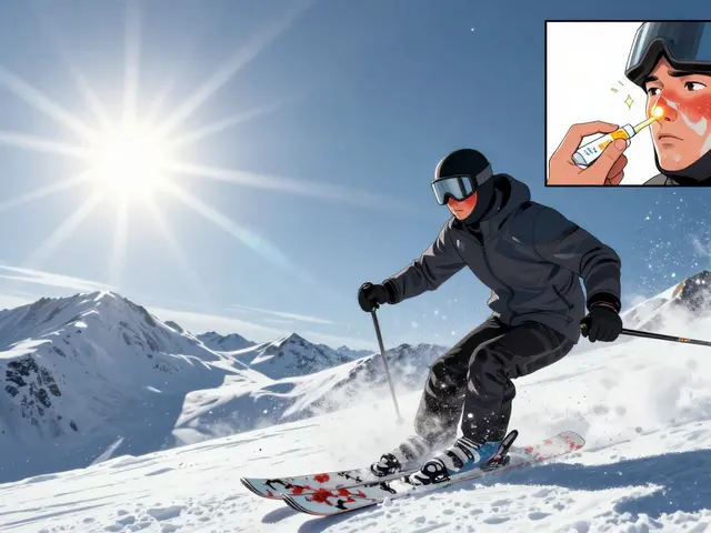 Как защитить кожу во время горнолыжного отдыха: SPF 50+ и правильный уход