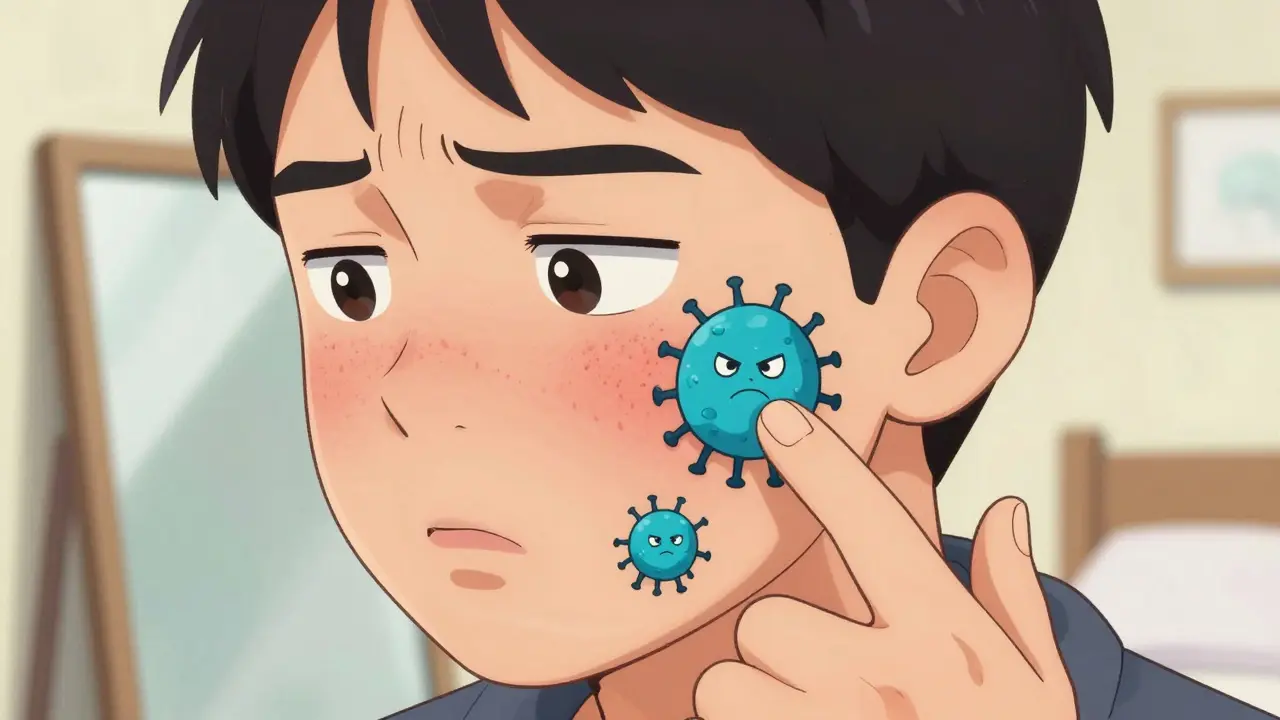 Как перестать трогать лицо при акне: гигиена и привычки для здоровой кожи