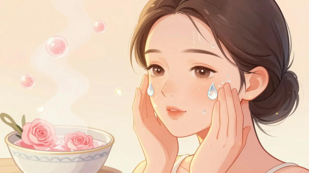 Как сочетать увлажнение кожи лица и активные кислоты: без шелушения