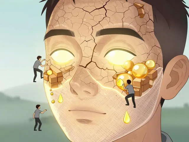 Как комбинация масел и сквалана удерживает влагу в коже лица