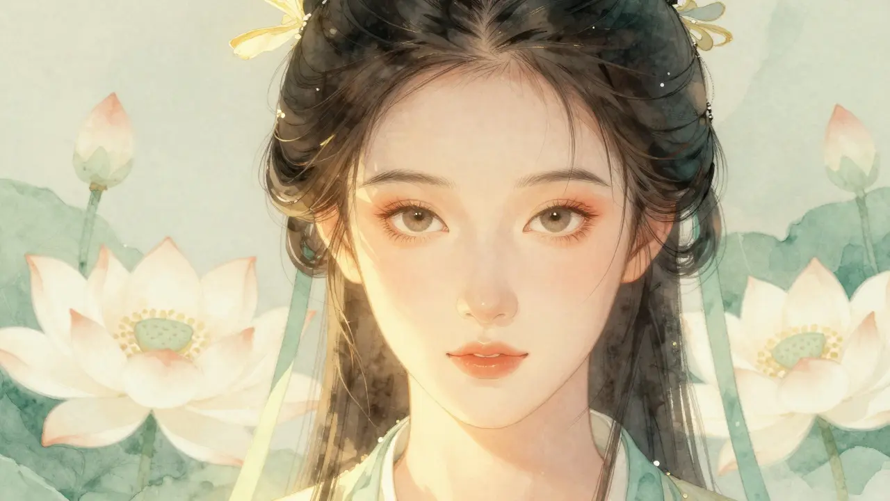 Молодые сияющие глаза после правильного ухода и массажа