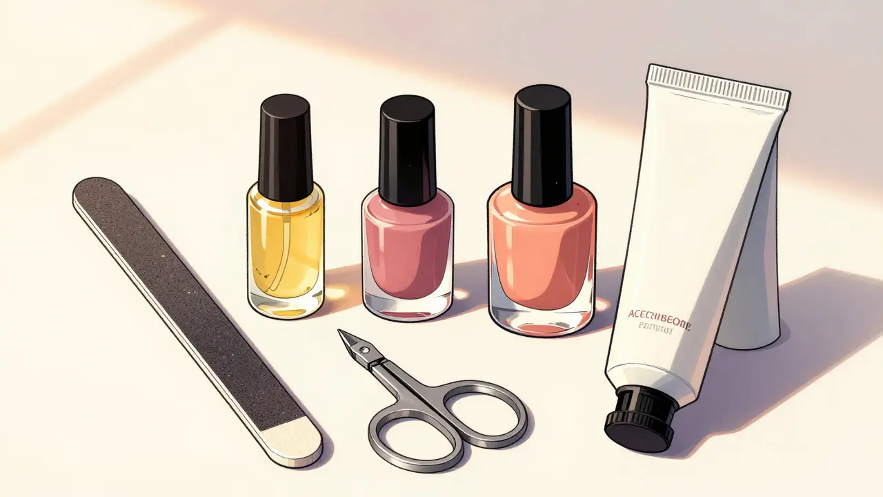 Набор средств для домашнего ухода за ногтями