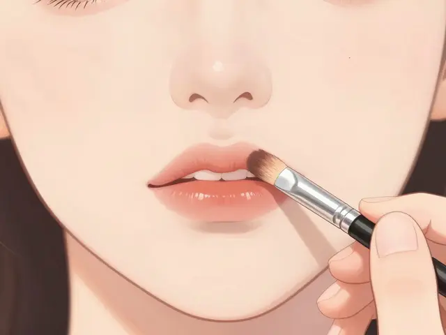 Как сделать контуринг губ без карандаша: секреты использования кисти и плоской щетки